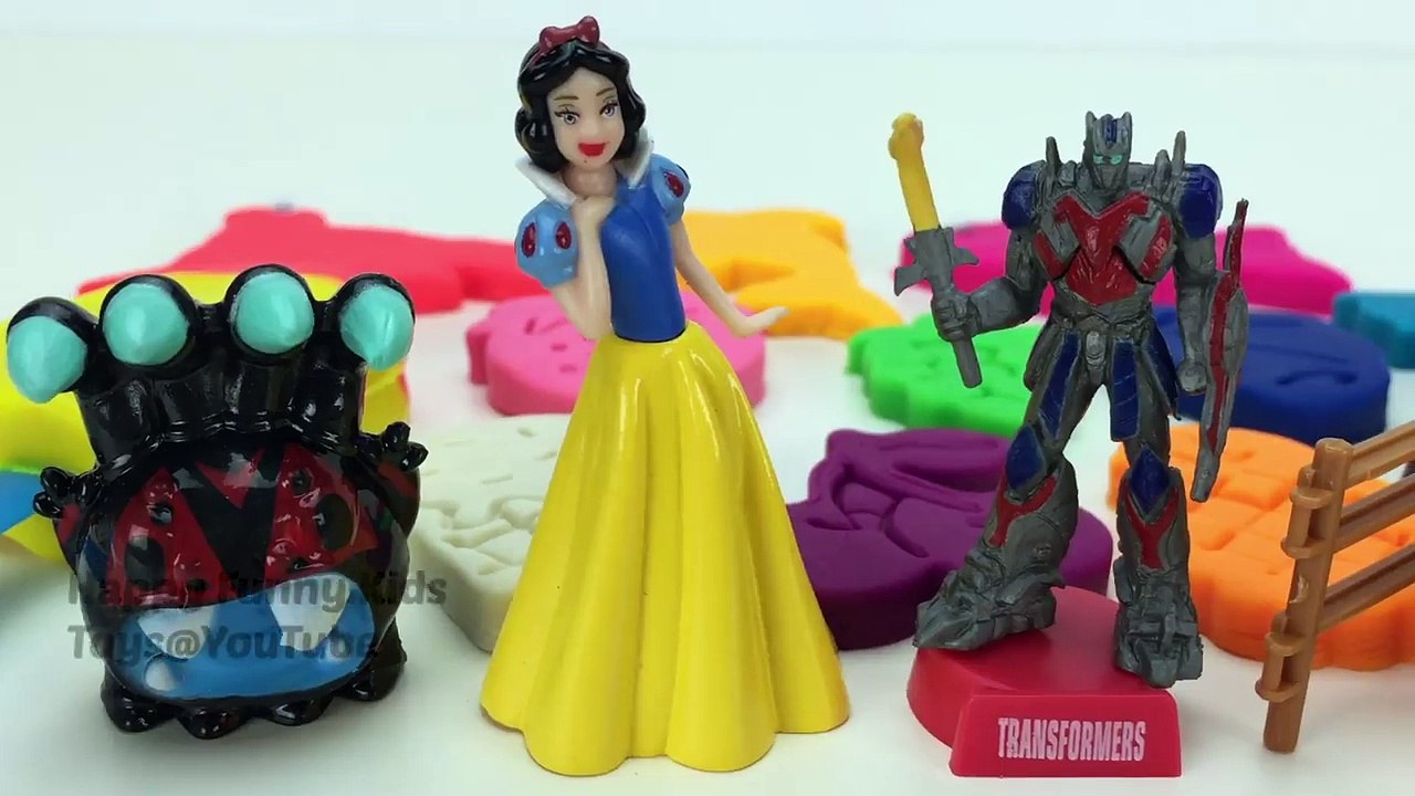 Learn Colors Play Doh Cookies Dolphin Seal Fish Fruit & Vegetable Molds Surprise Toys Ooshies TMNT