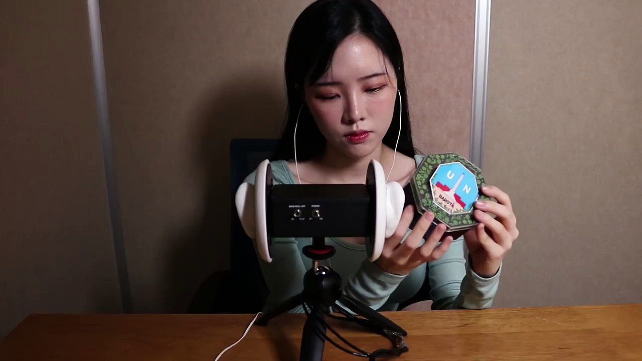 한국어 ASMR 성냥 만지작. / Touch a match
