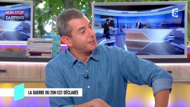 Anne-Sophie Lapix au JT : Gilles Bouleau félicite la journaliste dans C l’hebdo (Vidéo)