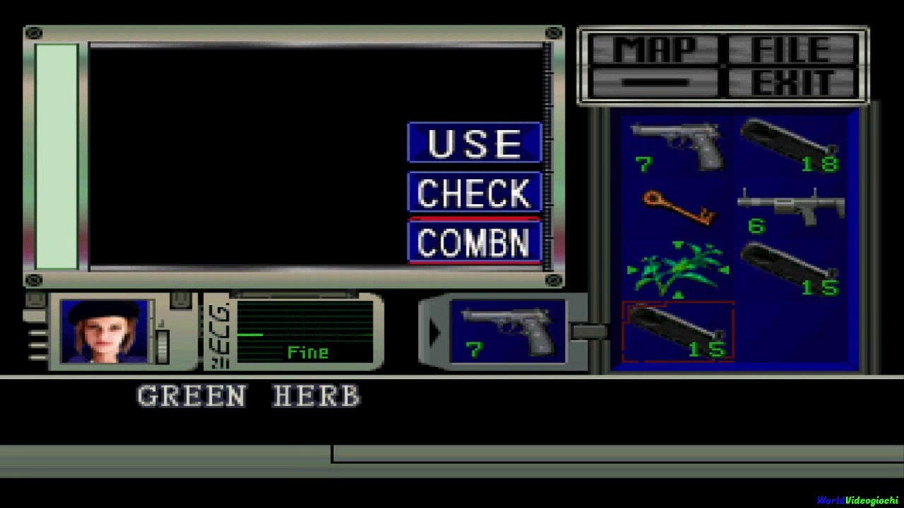 Resident Evil - Sega Saturn - Jill Valentine - Part 1