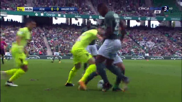 Rémy Cabella DEBUT Goal HD - Saint Etienne 1 - 0 Angers 10.09.2017