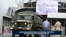 Mga kagamitan para sa rehabilitasyon ng Marawi City, dumating na