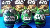 Star Wars Surprise Eggs Huevos Sorpresa de Star Wars Easter Eggs Überraschung Eier Toy Vid