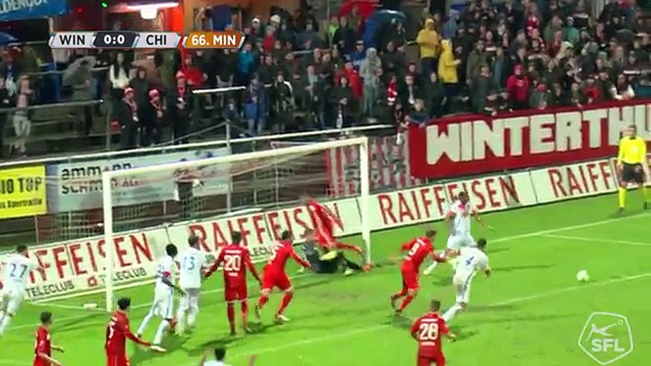 Winterthur 1:1 Chiasso (Swiss Challenge League  9.  September 2017)