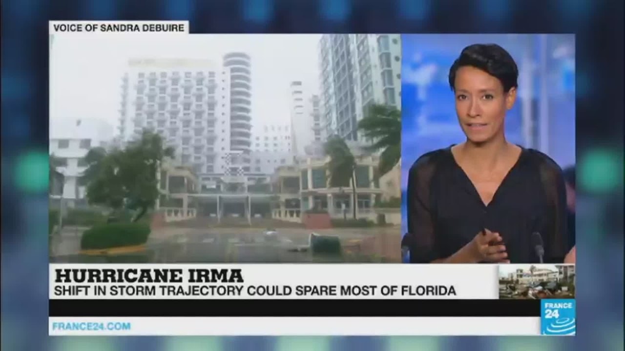 Hurricane Irma: Shift in storm trajectory could spare most of Florida