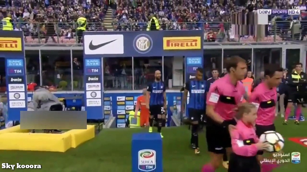 ملخص اهداف مباراة انتر ميلان وسبال 2-0 شاشة كاملة تعليق حفيظ دراجي 10-9-2017