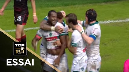 TOP 14 - Essai Watisoni VOTU 2 (SP) - Pau - Lyon - J3 - Saison 2017/2018