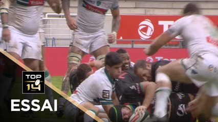 TOP 14 - Essai Liam GILL (LOU) - Pau - Lyon - J3 - Saison 2017/2018