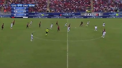 Marco Sau Goal HD - Cagliari 1-0 Crotone 10.09.2017