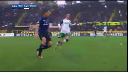 Andreas Cornelius Fantastic Goal vs Sassuolo (1-1)