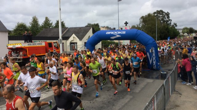 Départ du semi-marathon Auray- Vannes