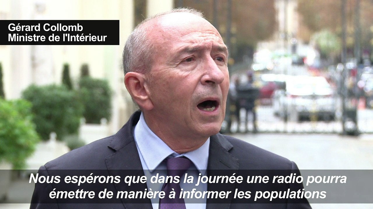 Ouragans: une radio d'urgence mise en place (G.Collomb)