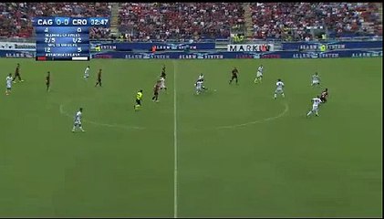 Marco Sau Goal HD - Cagliari 1-0 Crotone 10.09.2017
