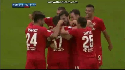 Jordan Veretout Free Kick Goal HD - Hellas Verona 0-4 Fiorentina 10.09.2017