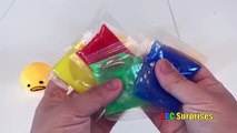 Learn Colors Gooey Slime Surprise Toys The gudetama toys