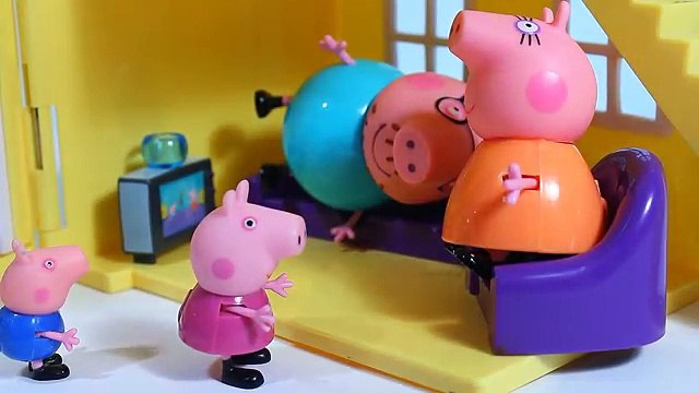 Пеппа свинья ДЛЯ ФУРШЕТА свинка пеппа исчезновение джорджа мультфильм игрушки детей мультики про