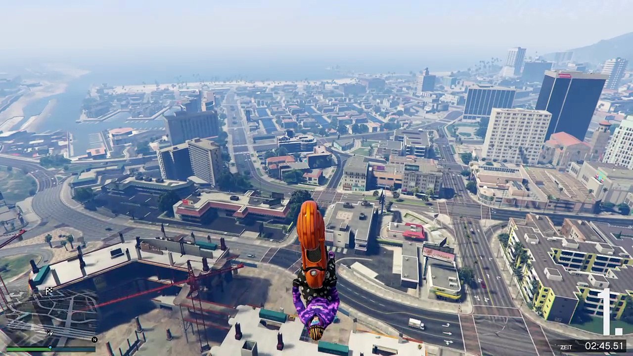 Grand Theft Auto V fly