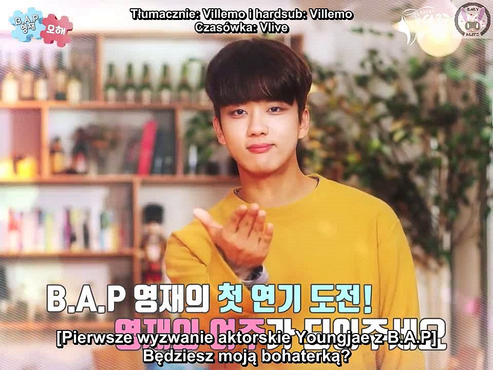 [PL SUB] 170906 EP. 03 B.A.P Youngjae- Self-Drama finding a heroine