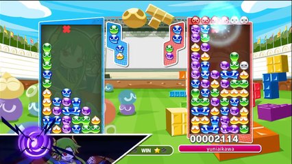 VS ユニ・ノワール　A級にB級の力をみせてやったｗ【30先】【ぷよぷよ】