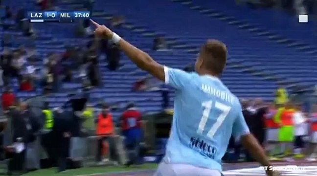 Andrea Petagna Goal HD - Lazio 1-0 AC Milan 10.09.2017