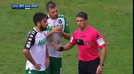 Atalanta 2-1 Sassuolo 10/09/2017 Andrea Petagna 77' Super Goal 35' HD Full Screen .