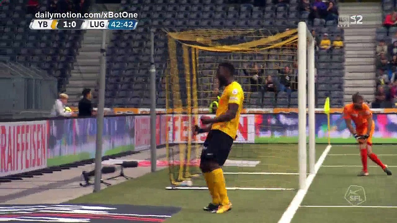 Jean Pierre Nsame Goal HD - Young Boys 1 - 0 Lugano - 10.09.2017 (Full Replay)