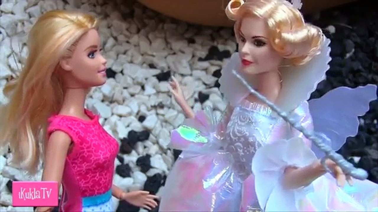 Dans le jeunes filles pour avec série transformation Barbie doll de linvisibilité vidéo de conte de fées de Cendrillon 8 ♛ Princesse