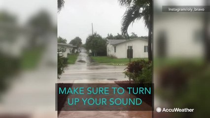 Listen to Irma howling through south Florida