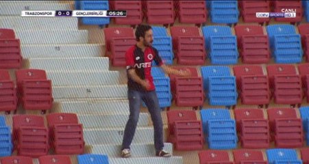 Gençlerbirliği'nin Attığı Gole Tribündeki Tek Taraftarı Sevindi