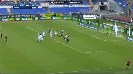 Montolivo Goal - Lazio 4-1 Milan 10.09.2017