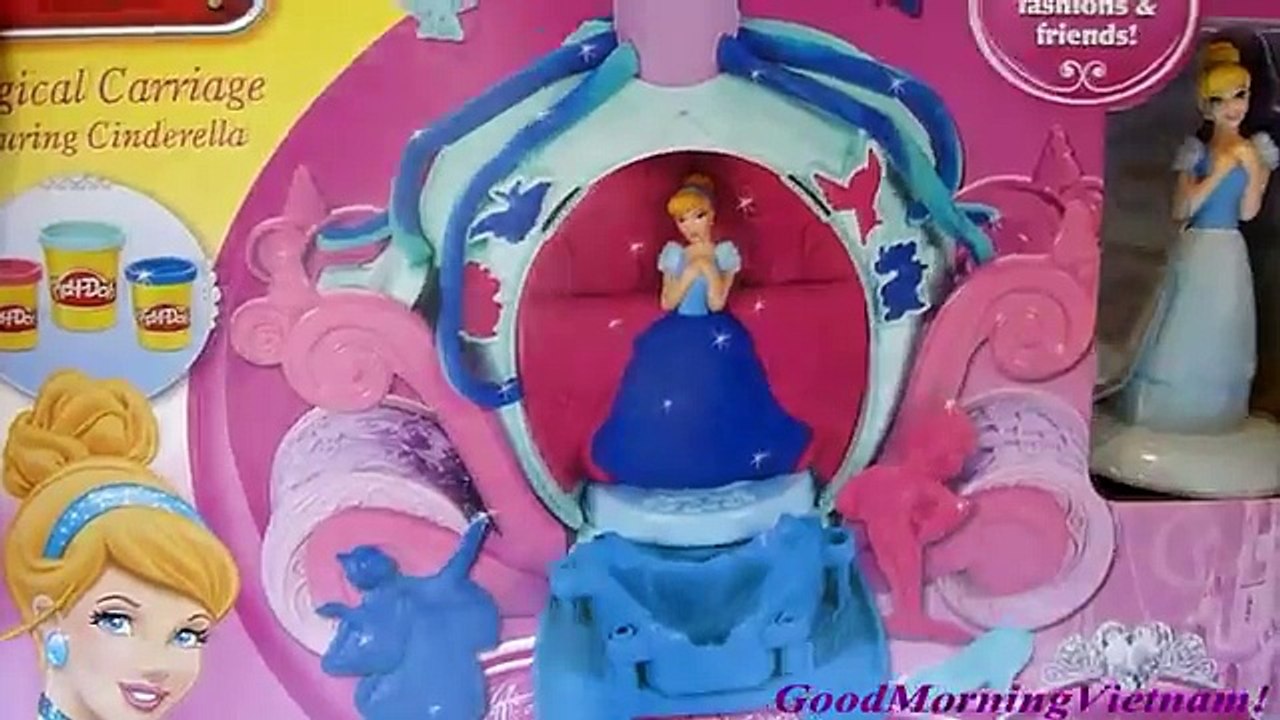 Le chariot Cendrillon magique Nouveau jouer argile jouet Cendrillon doh doh citrouille