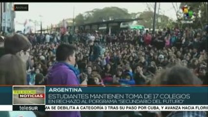 Estudiantes de Buenos Aires rechazan el programa Secundario del Futuro
