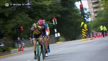 GPCQM 2017 - MTL - Une première attaque émane du peloton.