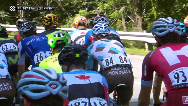 GPCQM 2017 - MTL - Le Canadien Antoine Duchesne au milieu du peloton.