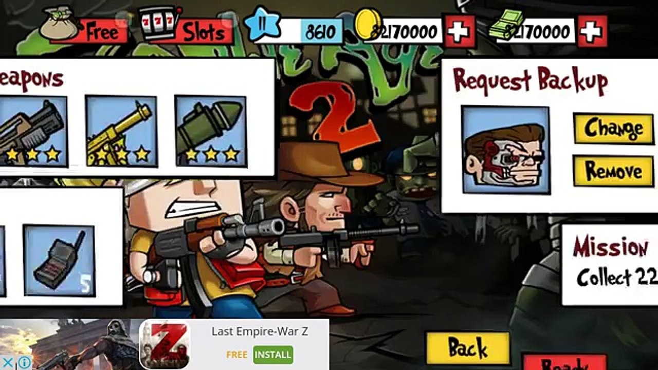 Zombie age 2 Ana gold,anaconda,cryo gun gameplay