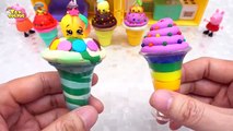 Et cônes crème bricolage pâte gelé de la glace Apprendre moule jouer sucettes glacées Bonbons à Il Playset doh sundaes