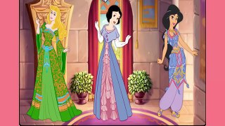En y juego de dibujos animados sobre princesas Blanca Nieves Aurora