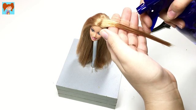 Barbie Tost Saç Modeli Yapımı Kendin Yap Barbie Saç Tasarımı Oyuncak Yap
