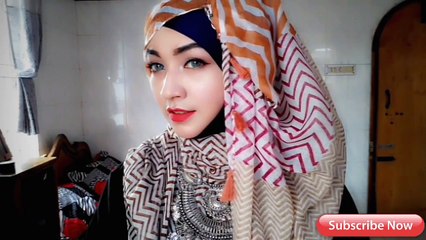 Easy Hijab Style with Necklace _ Pari ZaaD ❤