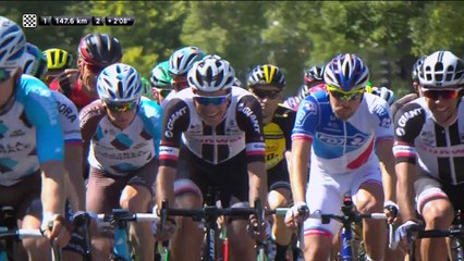 GPCQM 2017 - MTL - Peter Sagan et compagnie en discussion dans le peloton.