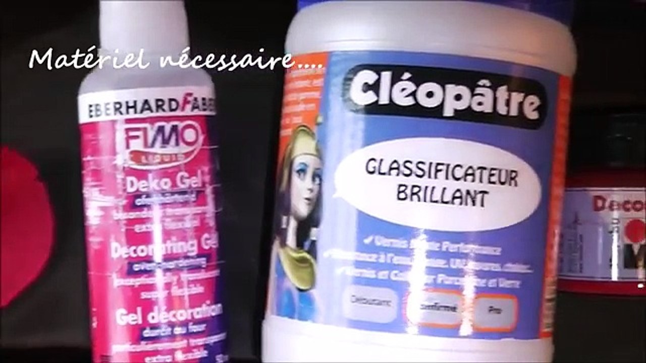 Tuto fimo pomme damour