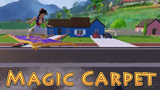 Et dessin animé les couleurs écrasements pour ponton dans enfants Apprendre nombres garderie homme araignée un camion Rh