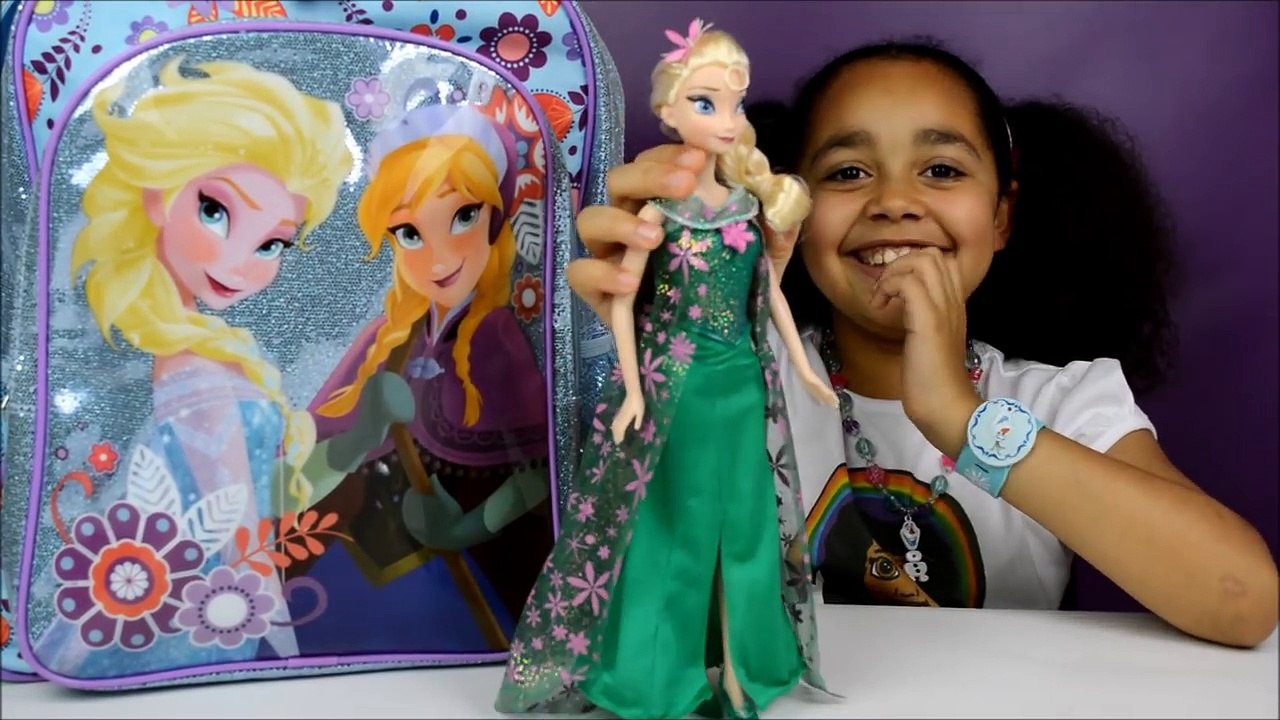 Frozen Huge Surprise Backpack | Disney Frozen Videos | Anna & Elsa Toys