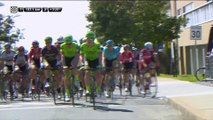 GPCQM 2017 - MTL - Un vol d'Air Transat survole le parcours.