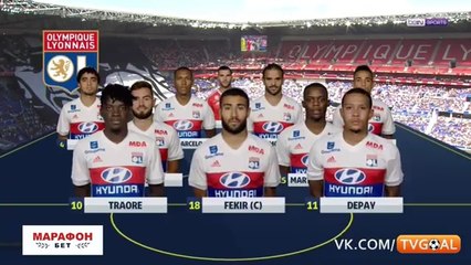 Lyon 2-1 Guingamp - Les Buts et Résumé - 10.09.2017