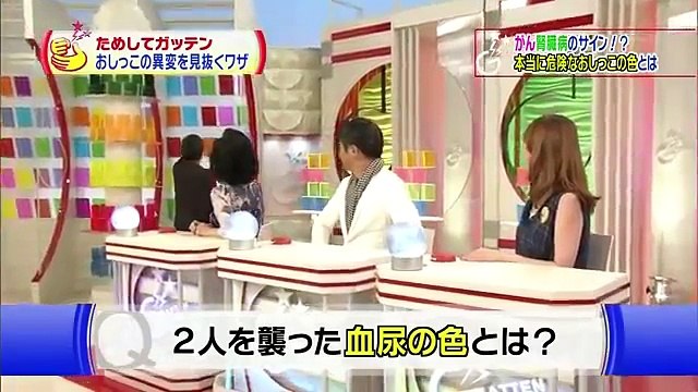 尿に現れる病気のサインとは？～ためしてガッテン ～