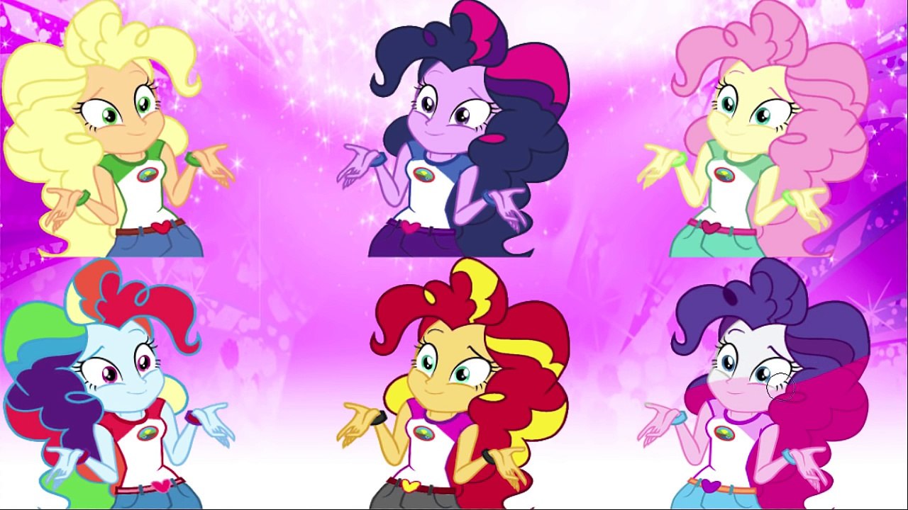 My Little Pony Equestria Girls Color Swap Transform Pinkie Pie Into