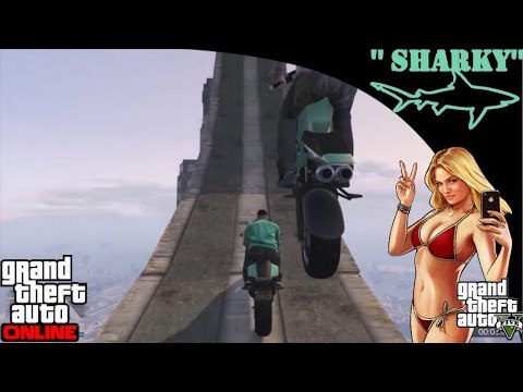 Grand Theft Auto 5 Online | Race | Wallride Motorbike, Crazy Rubio