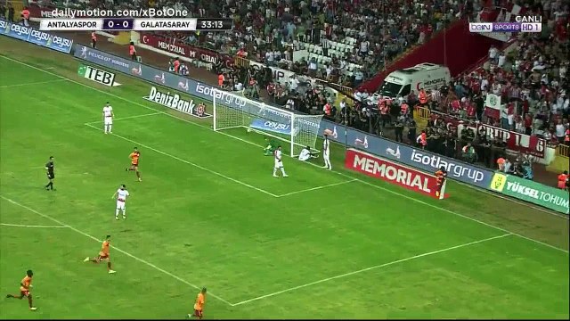 Bafetimbi Gomis Goal HD - Antalyaspor 0 - 1 Galatasaray - 10.09.2017 (Full Replay)