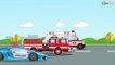 The Ambulance - Emergency Vehicles Cartoon - Video for children - Cartoons for kids Part 4